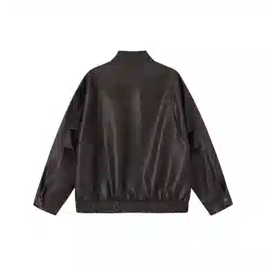 FORNINES PU Biker Jacket