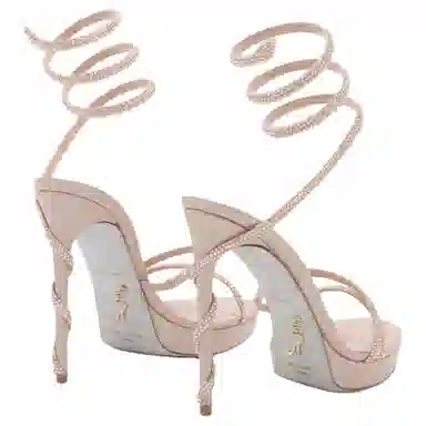 RENE CAOVILLA Margot Nude 12cm