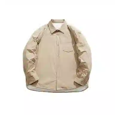 鸭鸭 长袖短款纯色羽绒服 男女同款