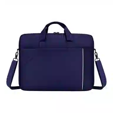 德力熊 时尚简约纯色百搭商务通勤便携 牛津布 公文包 男款 多色