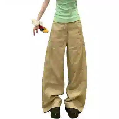 识恩 简约通勤舒适牛仔裤 女款