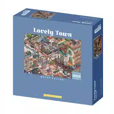 BOTOP lovely town 1000pcs