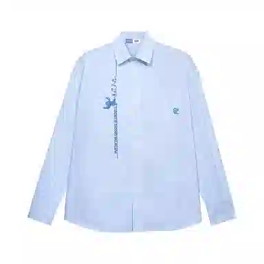 CANOTWAIT_ x Disney Stitch Embroidered Shirt