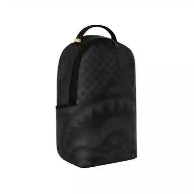 SPRAYGROUND Shark Logo Checkerboard Backpack Black Gray
