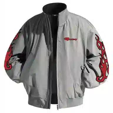 Qnxeey vibelogocleanfitbomber