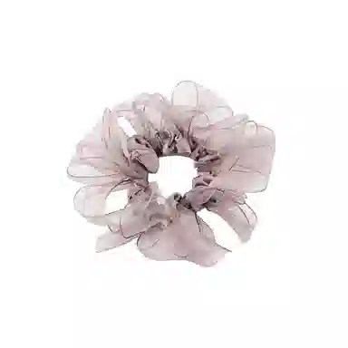 蒙妮 蝴蝶结发绳日常百搭简约#好运 欧根纱 发圈 女款