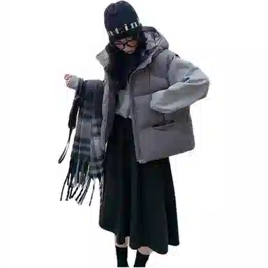 思蓓儿 时尚舒适通勤简约棉服 女款