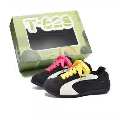 T628 Synthetic Leather Low Casual Sneakers