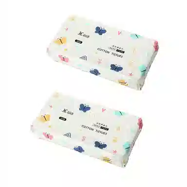 简应舒 柔软亲肤 干湿两用洗脸巾