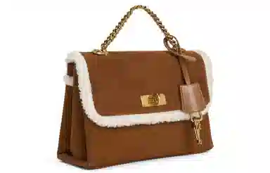 CHARLES&KEITH Kerry Plush Messenger Bag