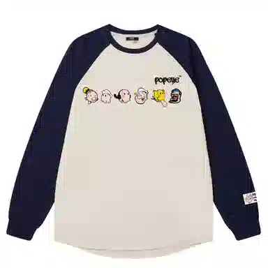 POPEYE Raglan Sleeve T-Shirt