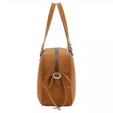 MCMIKO Butterfly Boston Bag Brown