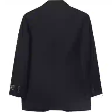 Dunst UNISEX OVERSIZED WOOL BLAZER BLACK