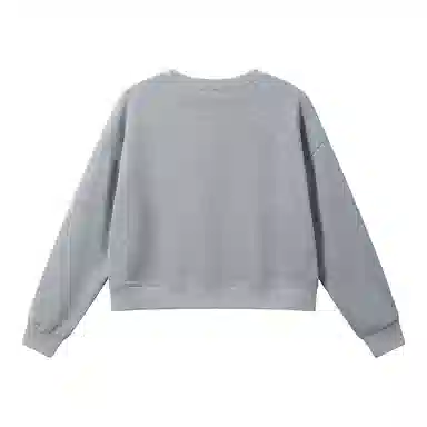 欧迪芬 美式复古高街短款无帽圆领上衣显瘦小个子百搭运动宽松休闲修身舒适亲肤卫衣 女款