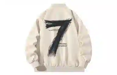 FONDLOOK Digital 7 Logo Coach Jacket