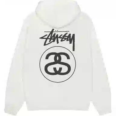 Stussy FW25 Stock Link Zip Hoodie Pigment Dyed