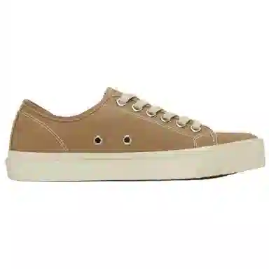 Maison Margiela Tabi Low Canvas Sneakers Light Brown