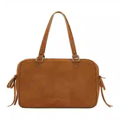 MCMIKO Butterfly Boston Bag Brown