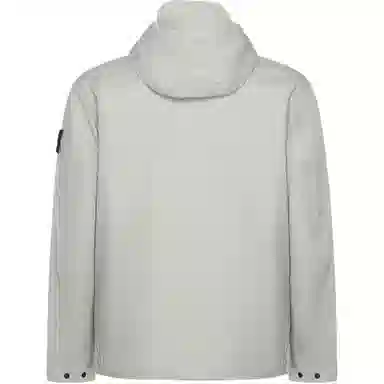 Stone Island Hooded Zip Logo Jacket