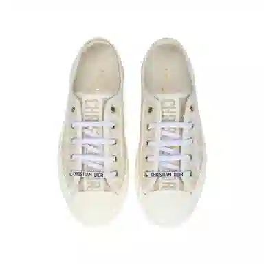 DIOR Walk'n'Dior Low Top Sneakers White Platinum