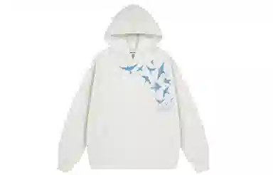 Pirkadat Oversize Hoodie Bird Silhouette