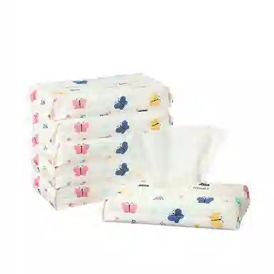 简应舒 柔软亲肤 干湿两用洗脸巾