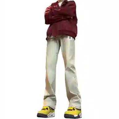 SUNSETMONENT Cleanfit Straight Jeans