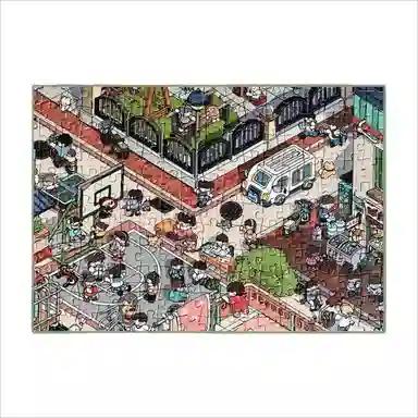 BOTOP lovely town 1000pcs