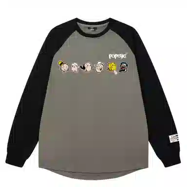 POPEYE Raglan Sleeve T-Shirt