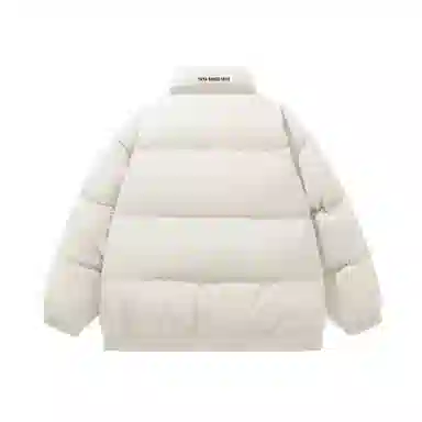 鸭鸭 加厚御寒运动舒适立领面包服保暖羽绒服 男款 黑色