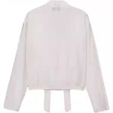 Dunst TIE BLOUSE CREAM