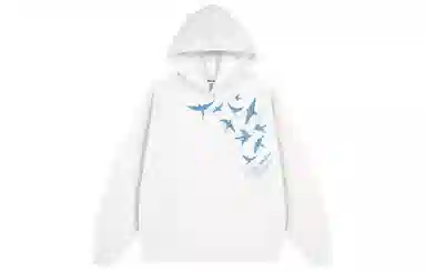 Pirkadat Oversize Hoodie Bird Silhouette