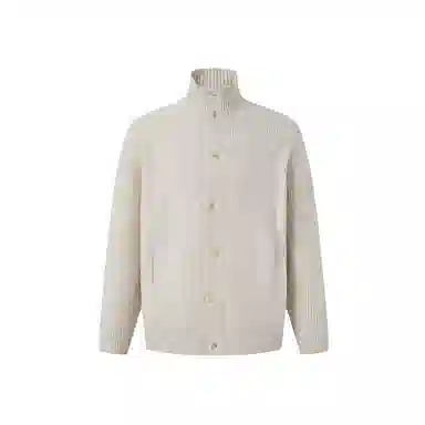 CHINISM Classic Stand Collar Cardigan