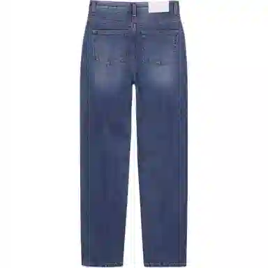 Dunst ESSENTIAL STRAIGHT JEANS BRUSHED BLUE