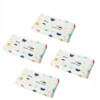 简应舒 柔软亲肤 干湿两用洗脸巾