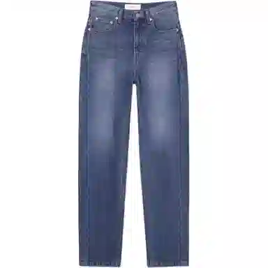 Dunst ESSENTIAL STRAIGHT JEANS BRUSHED BLUE