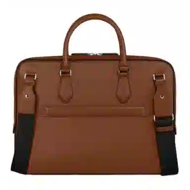 Montblanc Meisterstück Classic Leather Briefcase Maple Brown