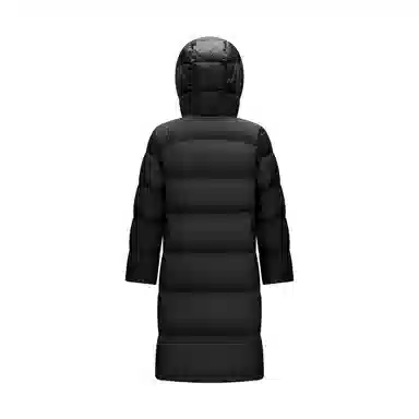 森马 超级植物系列 纯色防水加厚保暖连帽中长款羽绒服 女款