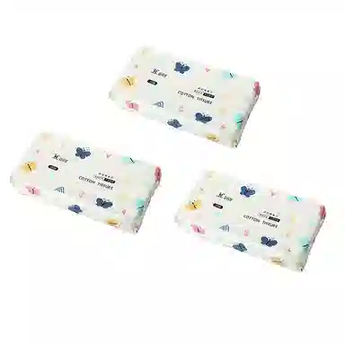 简应舒 柔软亲肤 干湿两用洗脸巾