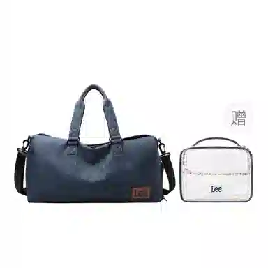 Lee Denim Blue Gym Bag