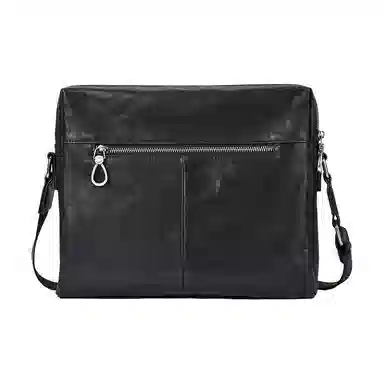 VIHUS Striped Crossbody Bag Black