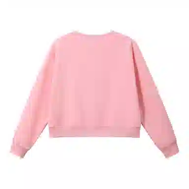 欧迪芬 美式复古高街短款无帽圆领上衣显瘦小个子百搭运动宽松休闲修身舒适亲肤卫衣 女款