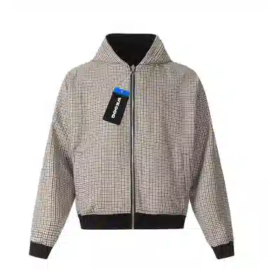 WKOOG Cleanfit Reversible Houndstooth Jacket