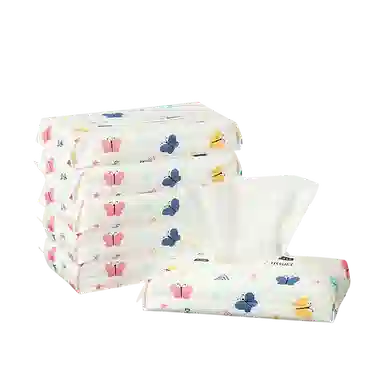 简应舒 柔软亲肤 干湿两用洗脸巾