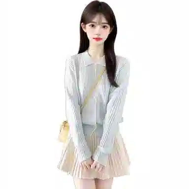 柏黛妃 时尚舒适通勤简约裙装套装 女款