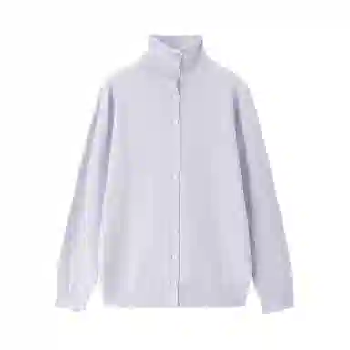 佐丹奴 羊毛混纺双面穿宽松高领针织衫 女款