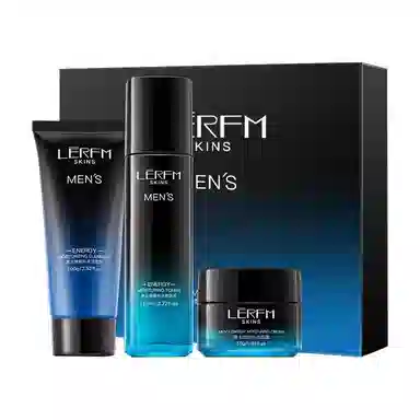 蓝尼芳可 焕能补水男士护肤套装 保湿清爽滋润