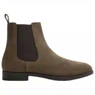 ZARA Chelsea Boots Gray Brown
