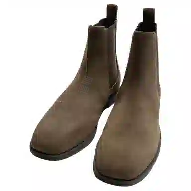 ZARA Chelsea Boots Gray Brown