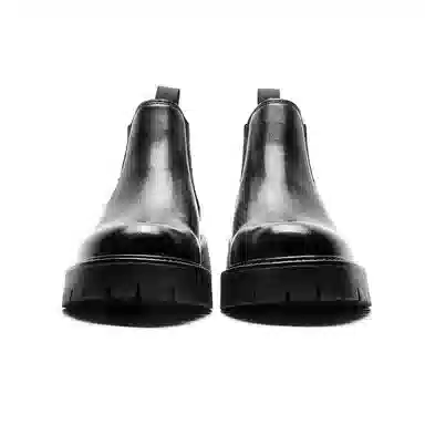 超纤皮 英伦风时尚简约通勤百搭款 短筒 经典切尔西靴 男款